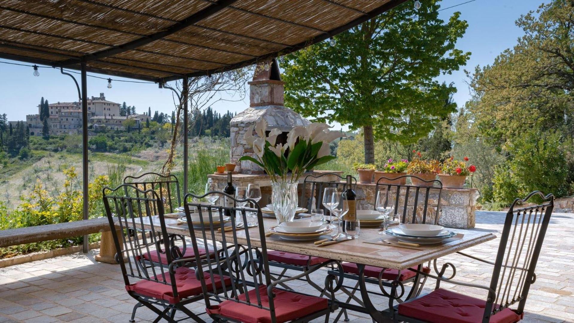 Villa Casa Perano Gaiole in Chianti Esterno foto