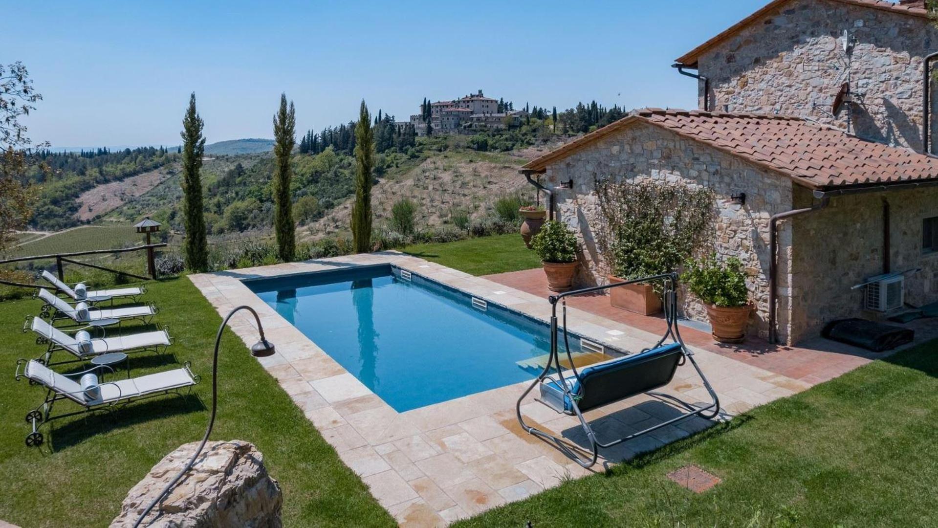 Villa Casa Perano Gaiole in Chianti Esterno foto